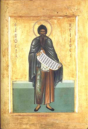 Saint Nilus of Sinai 