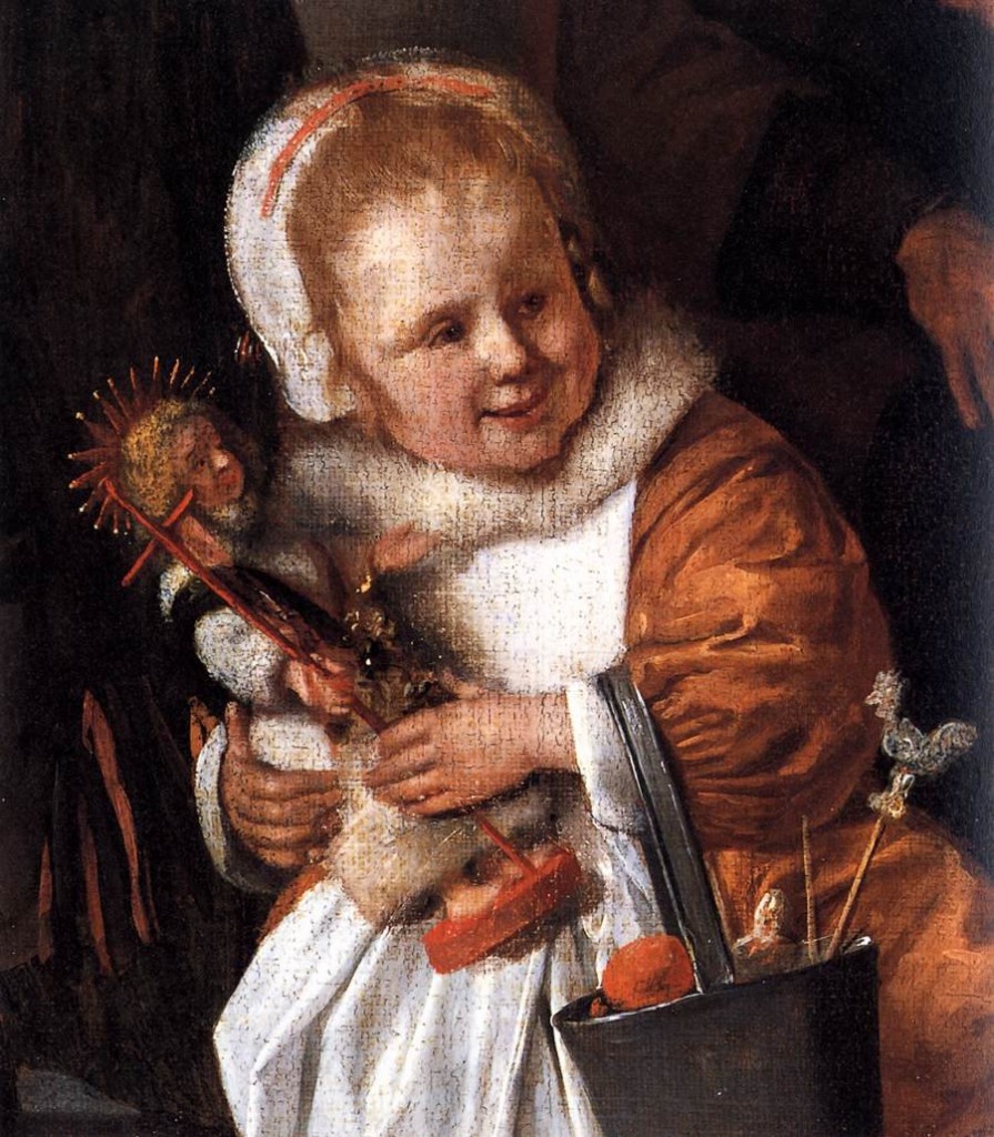 The Feast of St. Nicholas by Jan Steen