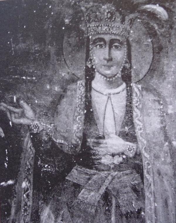 The martyr Queen Ketevan of Georgia