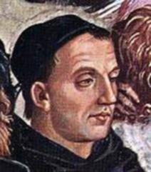 Posthumous portrait of Bl. Fra Angelico by Luca Signorelli