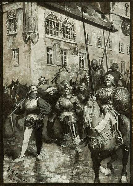Knights by Gustav Adolf Closs