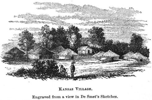 Kansas Indian village