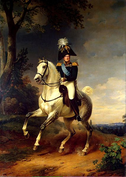 Portrait of Alexander I of Russia painted by Franz Krüger.