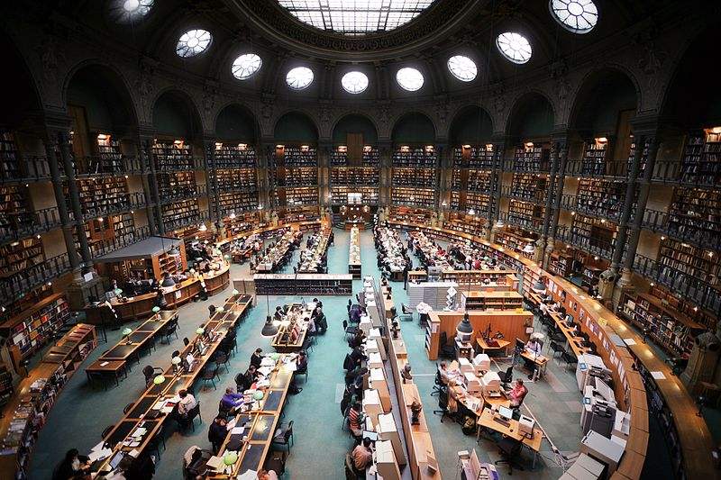 Bibliothèque Nationale of France. Photo by Vincent Desjardins.