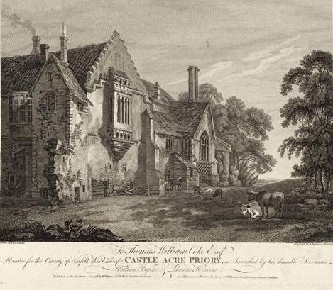 Castle_acre_priory_by_W._Byrne_&_S._Middiman_-_GMII