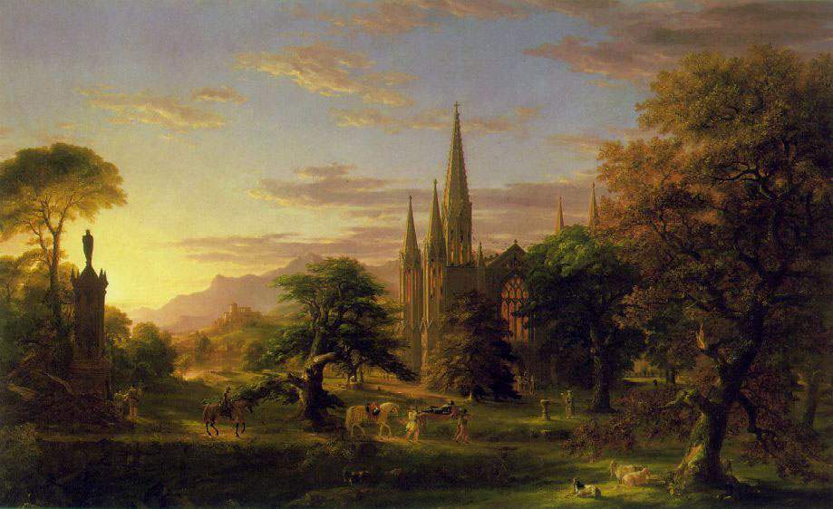 Painting by Thomas Cole