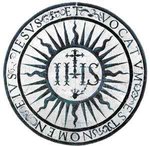  The Seal of the Society of Jesus, Jesuits.