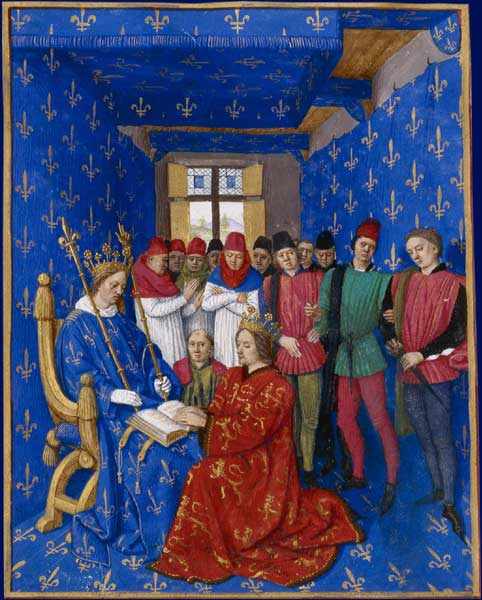 Painting by Jean Fouquet