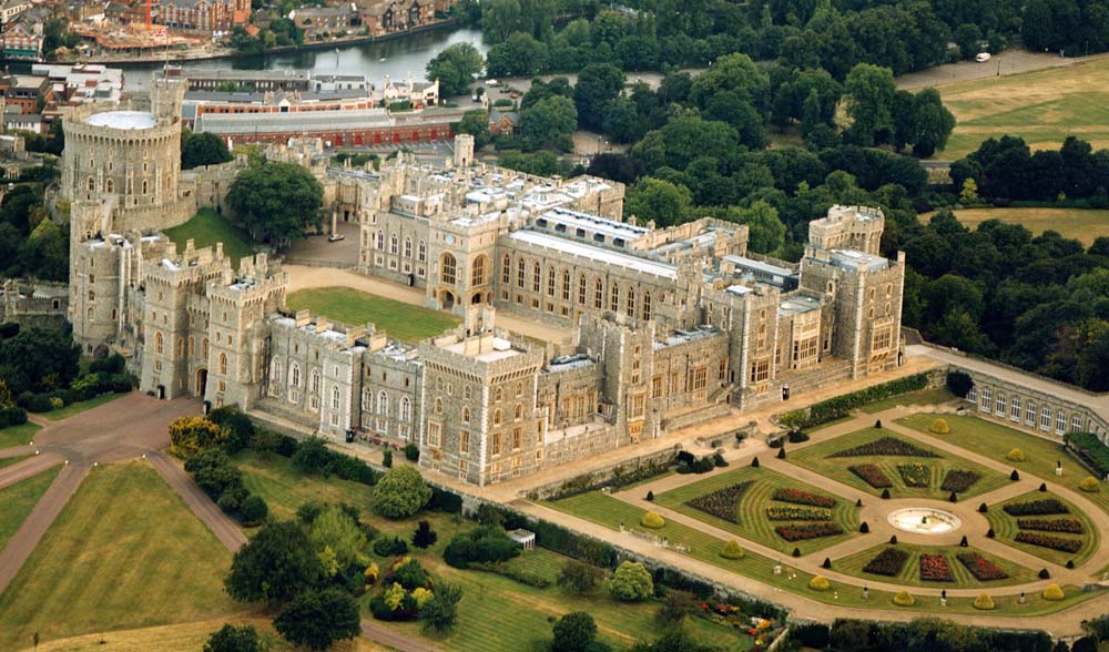 Aerial Photo of Windsor Castle