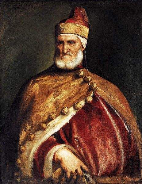 Portrait of the Venetian Magistrate, Doge Andrea Gritti by Titian.
