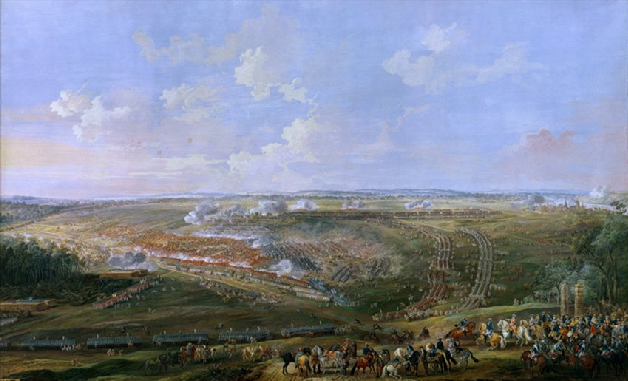The Battle of Fontenoy, May 11, 1745. Oil by Louis Nicolas van Blarenberghe.