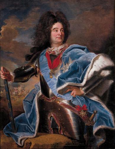 Claude Louis Hector de Villars, Prince de Martigues and Marshal de Villars. Painted by Hyacinthe Rigaud.