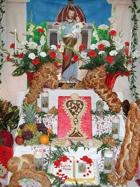 Photo of Saint Joseph Day Altar byBart Everson.
