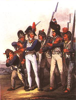 French Revolutionary soldiers