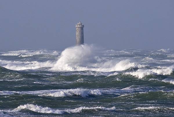 Photo of the Baleineaux Lighthouse in Île de Ré, France taken by per.per.