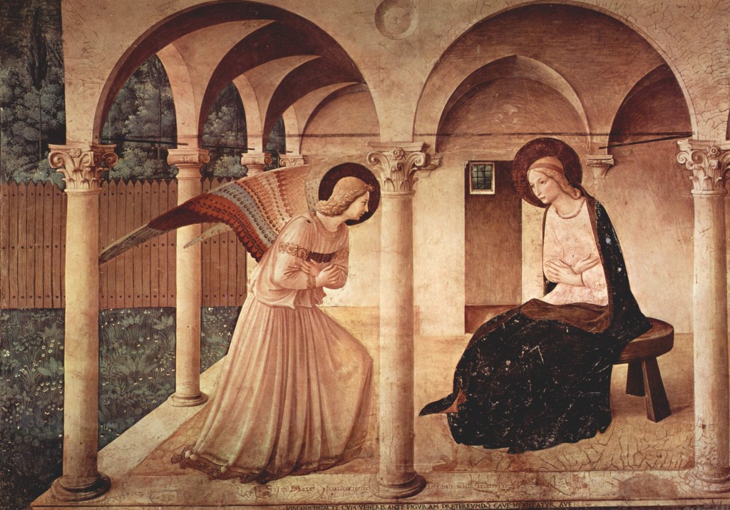 Annuciation by Bl. Fra Angelico