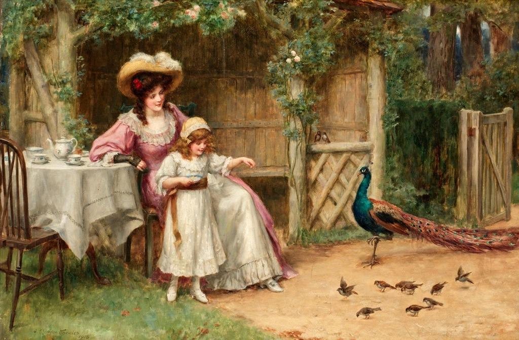 Painting by George Sheridan Knowles