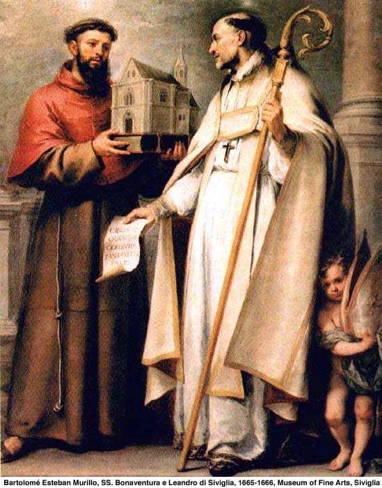 St. Bonaventure and St. Leander of Seville