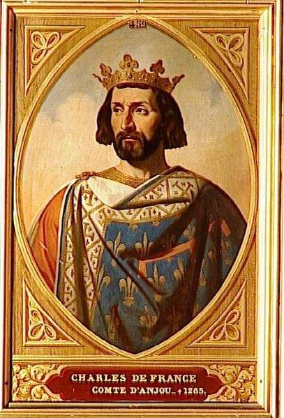 Charles de France, comte d'Anjou, brother of King St. Louis IX of France.