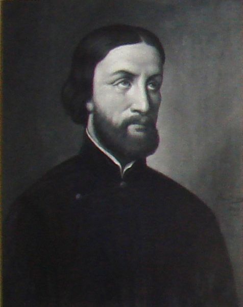 1860 painting of St. François-Isidore Gagelin. Photo taken by PHGCOM