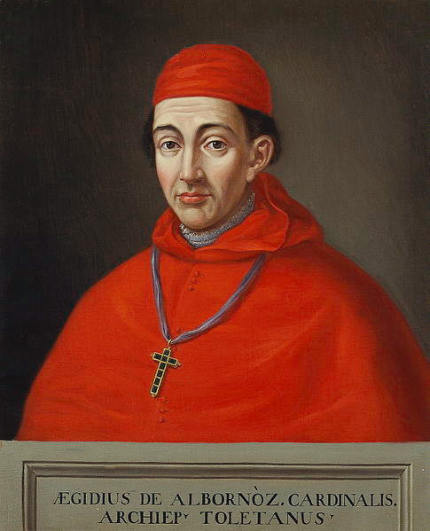 Cardinal Gil Álvarez de Albornoz