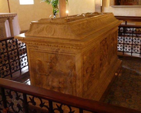 The Tomb of St. Colomban