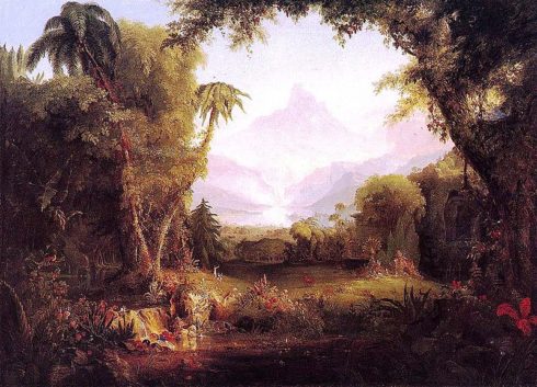 The Garden of Eden by Thomas Cole.