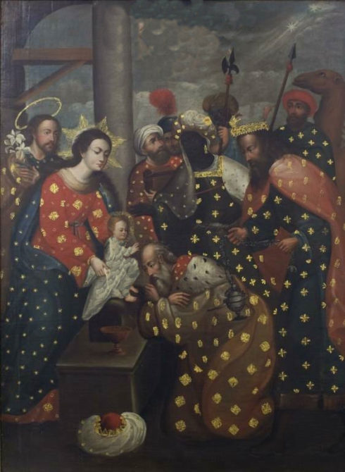 The Adoration of the Magi c. 1700, Anonymous