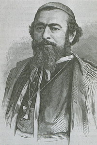 Bishop Adrien-Hippolyte Languillat, S.J. (1808-1878), vicar apostolic of Southeastern Chi-Li and Kiangnan.