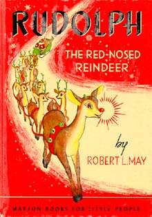 Cover of one of the 1939 books of the Robert L. May story by Maxton Publishers, Inc.